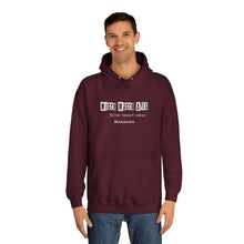 Load image into Gallery viewer, College Hoodie – Retro Stamp Logo "MCRD MACON OHS" Casual Campus Pullover