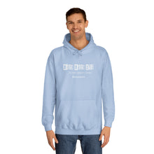 Load image into Gallery viewer, College Hoodie – Retro Stamp Logo "MCRD MACON OHS" Casual Campus Pullover