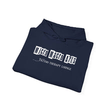 Load image into Gallery viewer, Micro Macro Arts Hoodie — Tattoo Therapy Lounge Logo Pullover
