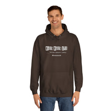Load image into Gallery viewer, College Hoodie – Retro Stamp Logo "MCRD MACON OHS" Casual Campus Pullover
