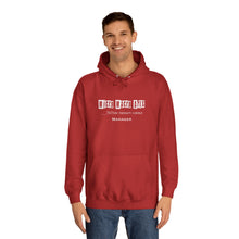 Load image into Gallery viewer, College Hoodie – Retro Stamp Logo "MCRD MACON OHS" Casual Campus Pullover
