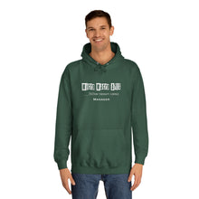 Load image into Gallery viewer, College Hoodie – Retro Stamp Logo "MCRD MACON OHS" Casual Campus Pullover
