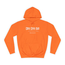 Load image into Gallery viewer, College Hoodie – Retro Stamp Logo "MCRD MACON OHS" Casual Campus Pullover

