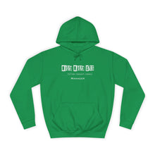 Load image into Gallery viewer, College Hoodie – Retro Stamp Logo "MCRD MACON OHS" Casual Campus Pullover
