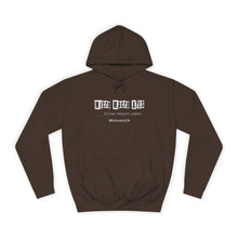 Load image into Gallery viewer, College Hoodie – Retro Stamp Logo "MCRD MACON OHS" Casual Campus Pullover
