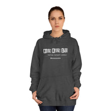 Load image into Gallery viewer, College Hoodie – Retro Stamp Logo "MCRD MACON OHS" Casual Campus Pullover
