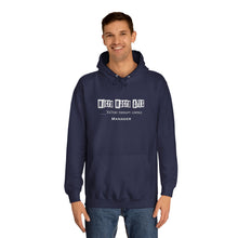 Load image into Gallery viewer, College Hoodie – Retro Stamp Logo "MCRD MACON OHS" Casual Campus Pullover
