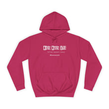 Load image into Gallery viewer, College Hoodie – Retro Stamp Logo "MCRD MACON OHS" Casual Campus Pullover

