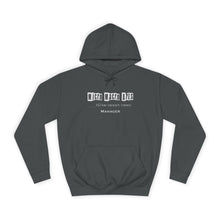 Load image into Gallery viewer, College Hoodie – Retro Stamp Logo "MCRD MACON OHS" Casual Campus Pullover
