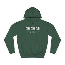 Load image into Gallery viewer, College Hoodie – Retro Stamp Logo "MCRD MACON OHS" Casual Campus Pullover
